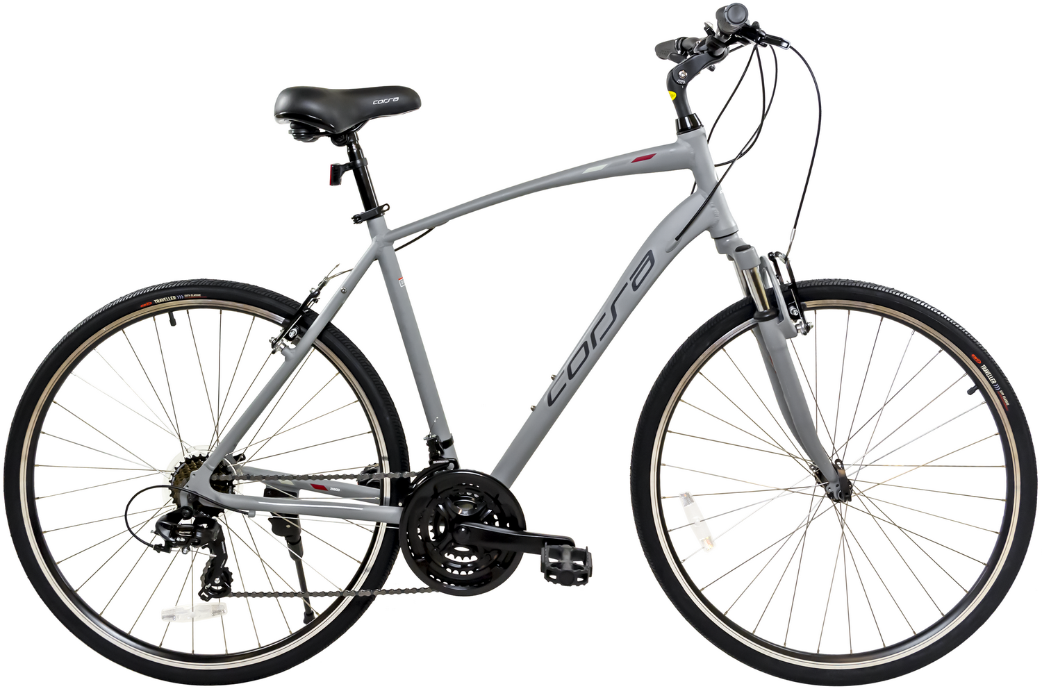 Corsa ZH300 21sp Hybrid City Commuter Bike