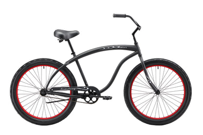 Firmstrong Bruiser 3.0 3" Fat Tire Single Speed Beach Cruiser Bike