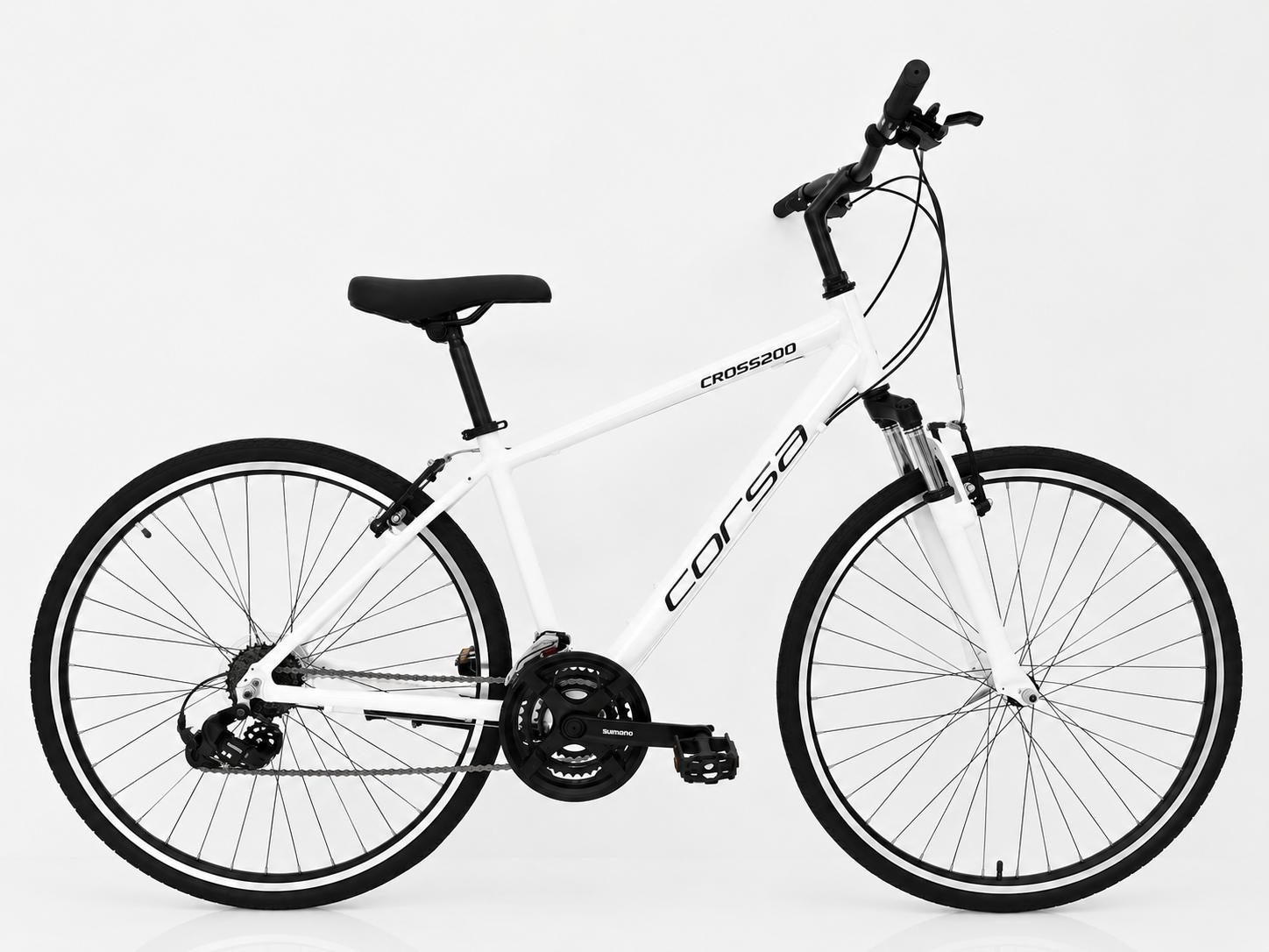 Corsa Cross200 Step-Through Hybrid Bike